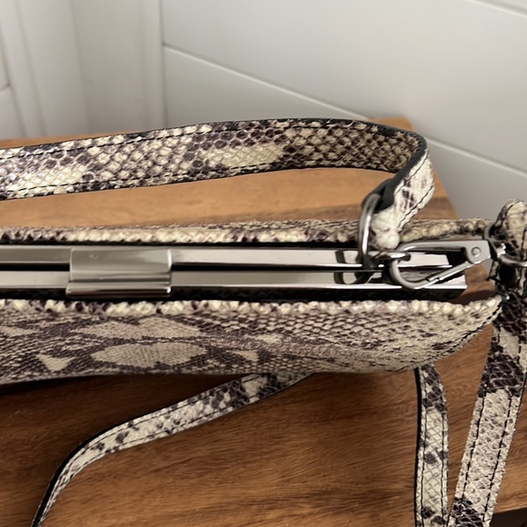 Vintage python embossed leather, made in Italy - Picture 15 of 17